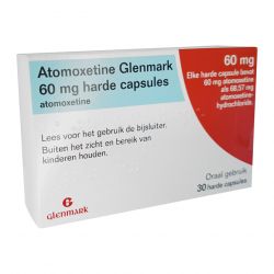 Атомоксетин 60 мг Европа :: Аналог Когниттера :: Glenmark капс. №30 в Южно-Сахалинске и области фото