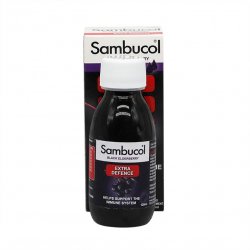 Самбукол сироп экстра защита для взрослых и детей старше 12 лет (Sambucol Extra Defence) фл. 120мл в Южно-Сахалинске и области фото
