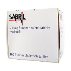 Сабрил (Вигабатрин) таблетки 500мг №100 (100 таблеток) в Южно-Сахалинске и области фото