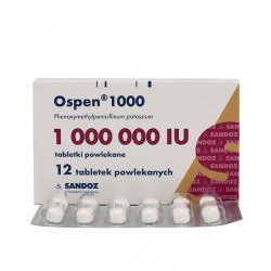 Оспен (Феноксиметилпенициллин) табл. 1млн. МЕ №12 в Южно-Сахалинске и области фото