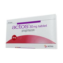 Актос (Пиоглитазон, аналог Амальвия) таблетки 30мг №28 в Южно-Сахалинске и области фото