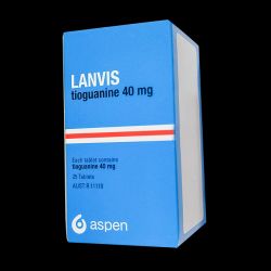 Ланвис (Тиогуанин) таблетки 40мг 25шт в Южно-Сахалинске и области фото
