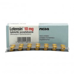 Лотензин (Беназеприл) табл. 10 мг №28 в Южно-Сахалинске и области фото