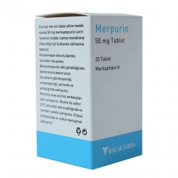 Мерпурин (Меркаптопурин) в  таблетки 50мг №25 в Южно-Сахалинске и области фото