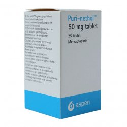 Пури-нетол (Пуринетол, Меркаптопурин) в таблетках 50мг N25 в Южно-Сахалинске и области фото