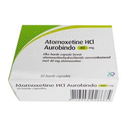 Атомоксетин HCL 40 мг Европа :: Аналог Когниттера :: Aurobindo капс. №30 в Южно-Сахалинске и области фото
